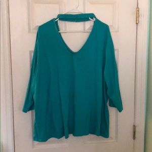 Turquoise Top